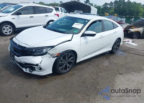 2020 Honda Civic Sport from USA, damaged, VIN 2HGFC2F80LH544543